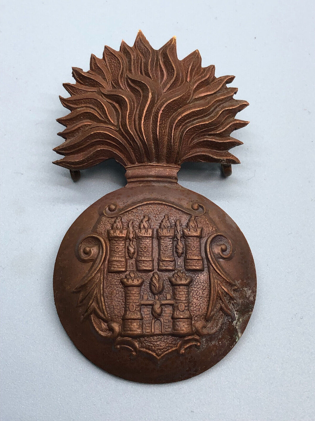 British Army Victorian Royal Dublin Fusiliers Cap Badge