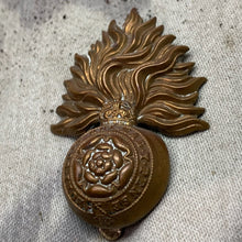 Load image into Gallery viewer, Original WW2 British Army Royal Fusiliers Cap Badge
