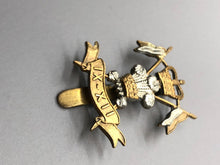 Charger l&#39;image dans la galerie, Genuine British Army 9th/12th Royal Lancers Cap Badge
