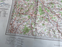 Load image into Gallery viewer, Original WW2 German Army Map of France - Châteauroux
