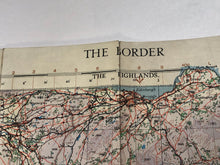 Load image into Gallery viewer, Original WW2 British Army / RAF Map - The Border - Scotland
