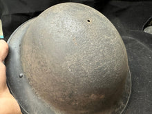 Load image into Gallery viewer, Original WW2 British Civil Defence Home Front Mk2 Brodie Helmet
