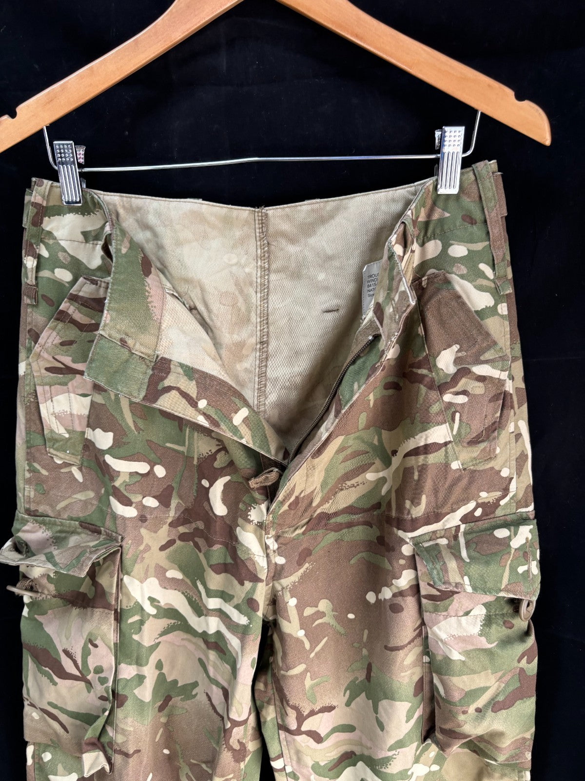 Genuine British Army MTP Combat Windproof Trousers - Size 82/80/96 - The Militaria Shop