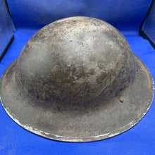 Load image into Gallery viewer, Original WW2 British Army Mk2 Brodie Combat Helmet - South African Made
