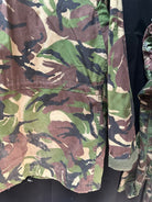 Genuine British Army DPM Camouflaged Combat Field Jacket - Size 160/88 - The Militaria Shop