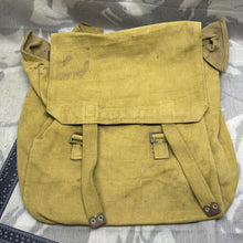 Load image into Gallery viewer, Original WW2 British Army 37 Pattern Webbing Large Pack - Wartime Dated
