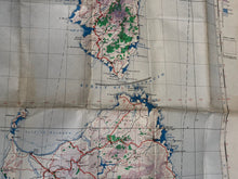 Charger l&#39;image dans la galerie, Original WW2 British Army / RAF Map - Corsica &amp; Sardinia - Ajaccio
