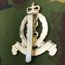 Load image into Gallery viewer, Original British Staybrite Army Cap Badge - Adjutant General&#39;s Corps - The Militaria Shop
