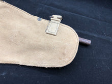 Load image into Gallery viewer, Original WW2 British Army Entrenching Tool, Helve &amp; Cover Set - Wartime Dated
