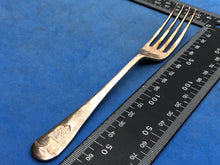 Lade das Bild in den Galerie-Viewer, Original WW2 British Army Officers Mess NAAFI Marked Cutlery Fork
