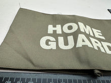 Load image into Gallery viewer, WW2 British Home Front Home Guard Dad&#39;s Army Armband Reproduction
