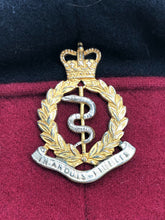 Load image into Gallery viewer, Original British Army Royal Army Medical Corps RAMC Officers Cap - Moss Bros
