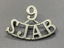 Load image into Gallery viewer, Original 9th S. John&#39;s Ambulance Shoulder Title - WW2 &amp; Onwards
