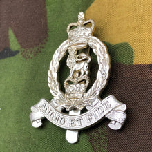 Load image into Gallery viewer, Original British Staybrite Army Cap Badge - Adjutant General&#39;s Corps - The Militaria Shop
