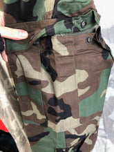 Load image into Gallery viewer, Genuine US Army Camouflaged Overgarment Protective - Small - 38&quot; Waist
