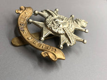 Load image into Gallery viewer, Original British Army WW2 Notts &amp; Derby Sherwood Forresters Cap Badge
