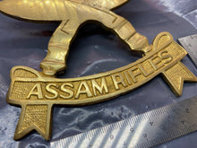 Charger l&#39;image dans la galerie, Original British Army Gurkha Regiment Assam Rifles Car Badge / Door Plate
