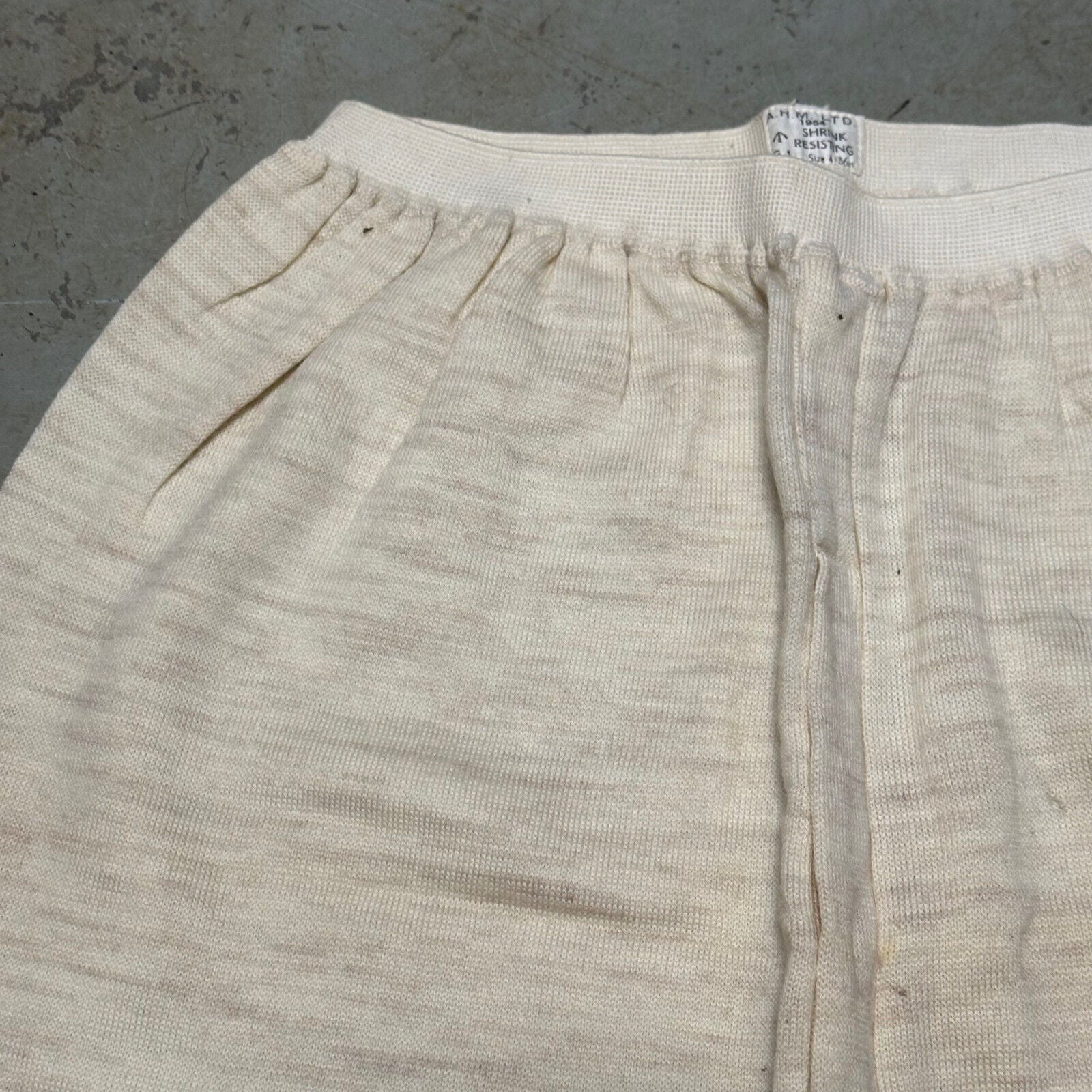 Original British Army Officer Boxer Shorts - New Old Stock - WW2 Pattern - 34" W - The Militaria Shop