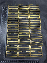 Load image into Gallery viewer, Original WW1/WW2 British Army Small / Large Pack Strap Brass Buckles Pair/Set
