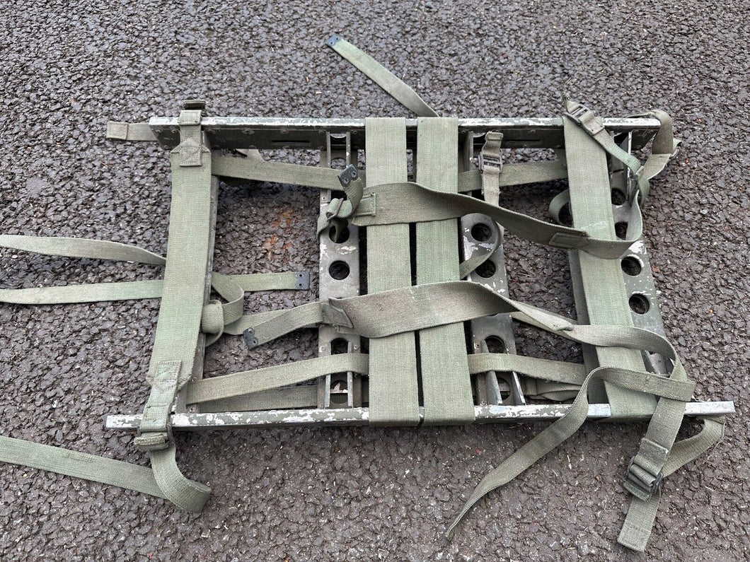 Original WW2 British Army 44 Pattern Back Pack/Packboard/Equipment Frame 1945