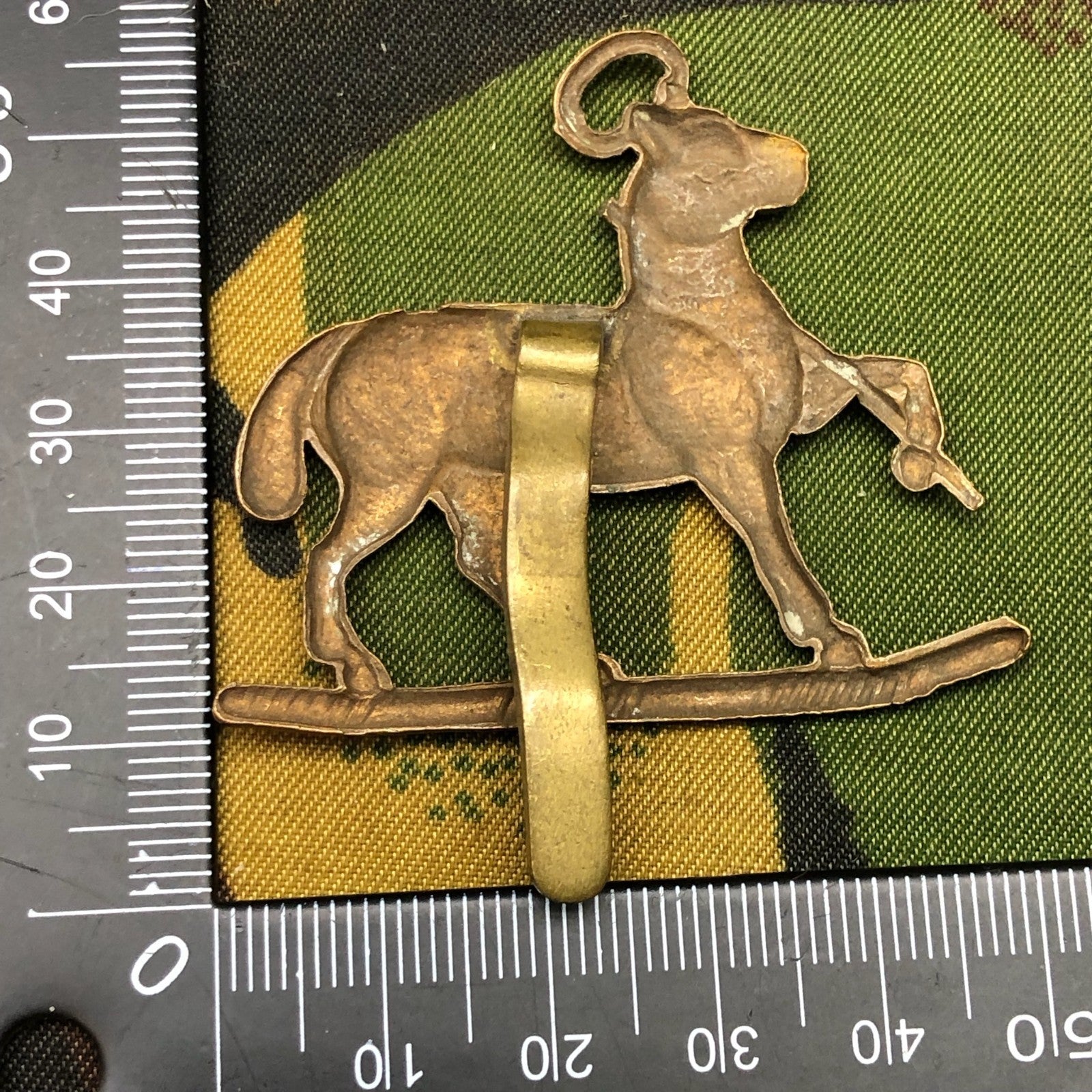 Original British Army Cap Badge - Queen's Royal Regiment (West Surrey) - The Militaria Shop