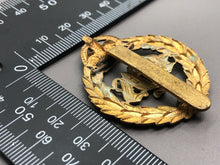 Load image into Gallery viewer, Original British Army WW2 Cap Badge - 2nd Dragoon Guards (The Bays)
