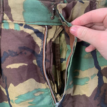 Load image into Gallery viewer, Genuine Army Jungle DPM Camouflaged Combat Trousers - 28&quot; Waist
