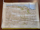 Original WW2 British Army GSGS OS Map of England & Wales - Exmoor - The Militaria Shop