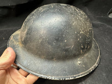 Load image into Gallery viewer, Original WW2 British Civil Defence Home Front Mk2 Brodie Helmet
