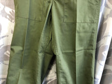 Load image into Gallery viewer, Genuine British Army OD Green Fatigue Combat Trousers - Size 69/68/80
