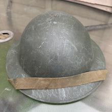 Lade das Bild in den Galerie-Viewer, Original Belgian Army Helmet - Ideal for WW2 British Reenactment - Brodie Style
