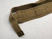 Load image into Gallery viewer, Original Canadian Army WW2 37 Pattern Webbing Shoulder Strap 1943 Dated
