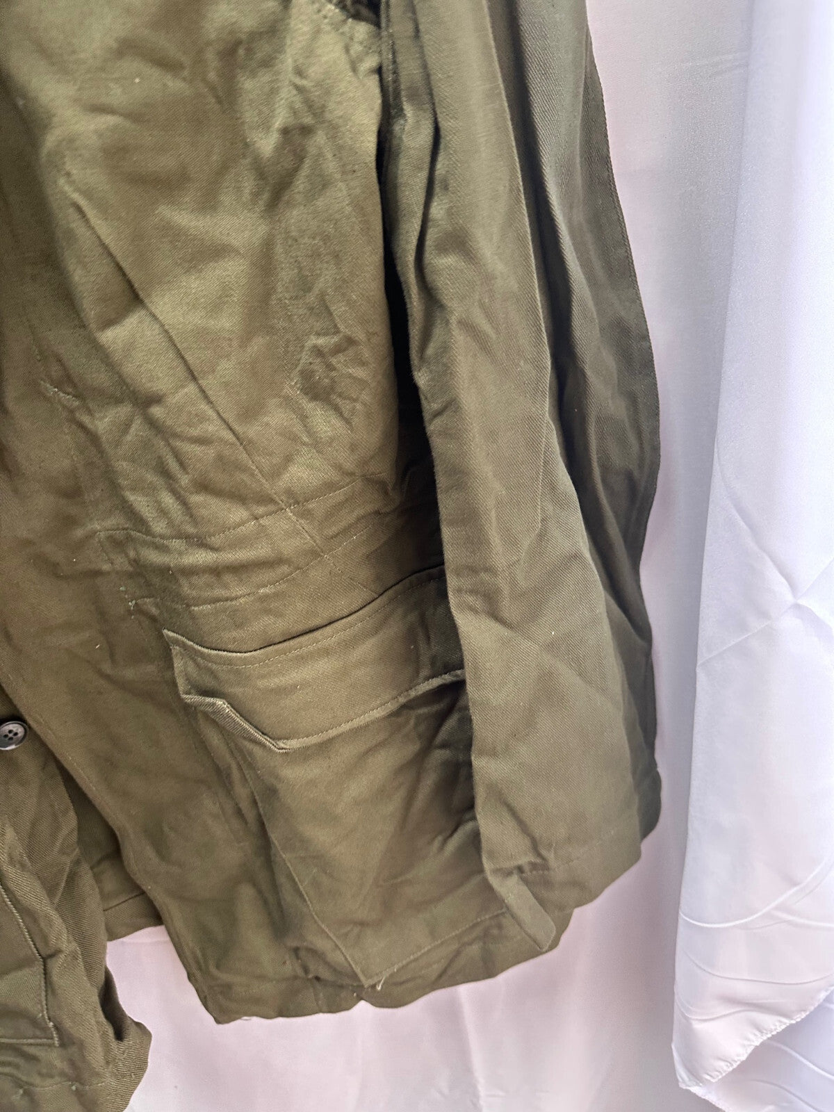 Genuine British Army 1967 Pattern Green Jacket Overall - Size 6 - 43" Chest - The Militaria Shop