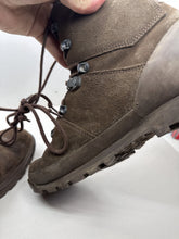 Load image into Gallery viewer, British Army Surplus Brown Leather Combat Boots - HAIX - Size UK 11 M - The Militaria Shop
