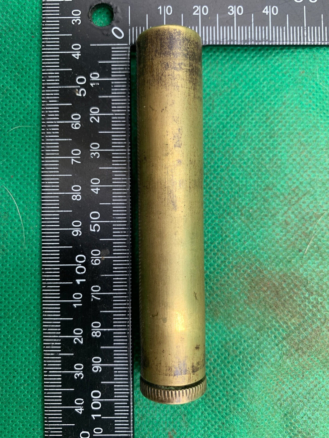 Original British Army WW1-WW2 SMLE Lee Enfield Brass Oil Bottle