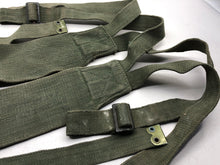 Charger l&#39;image dans la galerie, Original WW2 British Army 44 Pattern Equipment Y Straps / Cross Straps
