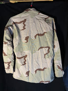 Gulf War US Army DCU Camouflaged Combat Field Coat/Jacket - Small/Short - The Militaria Shop