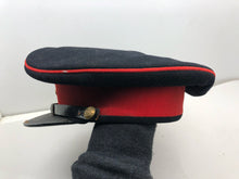 Load image into Gallery viewer, Original British Army WW2 Royal Artillery Officers Cap - Size 54cm
