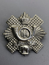 Load image into Gallery viewer, Original WW1 British Army Cap Badge - Highland Light Infantry
