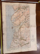 Original WW2 British Army GSGS OS Map of Great Britain - Barmouth & Aberystwtrh - The Militaria Shop