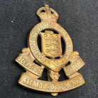 Original WW2 British Army Cap Badge - Royal Army Ordnance Corps - The Militaria Shop