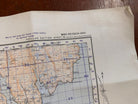 Original WW2 British Army GSGS Map of Scotland - Harris - The Militaria Shop