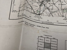 Load image into Gallery viewer, Original WW2 German Army Map of Douai, France
