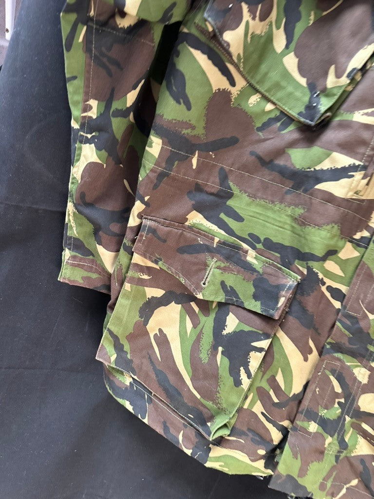 Genuine British Army DPM Camouflaged Combat Field Jacket - Size 160/104 - The Militaria Shop