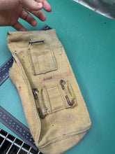 Load image into Gallery viewer, Original WW2 Canadian Army 37 Pattern Bren Pouch - WW2 Dated - Used Condition
