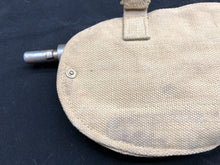 Load image into Gallery viewer, Original WW2 British Army Entrenching Tool, Helve &amp; Cover Set - Wartime Dated
