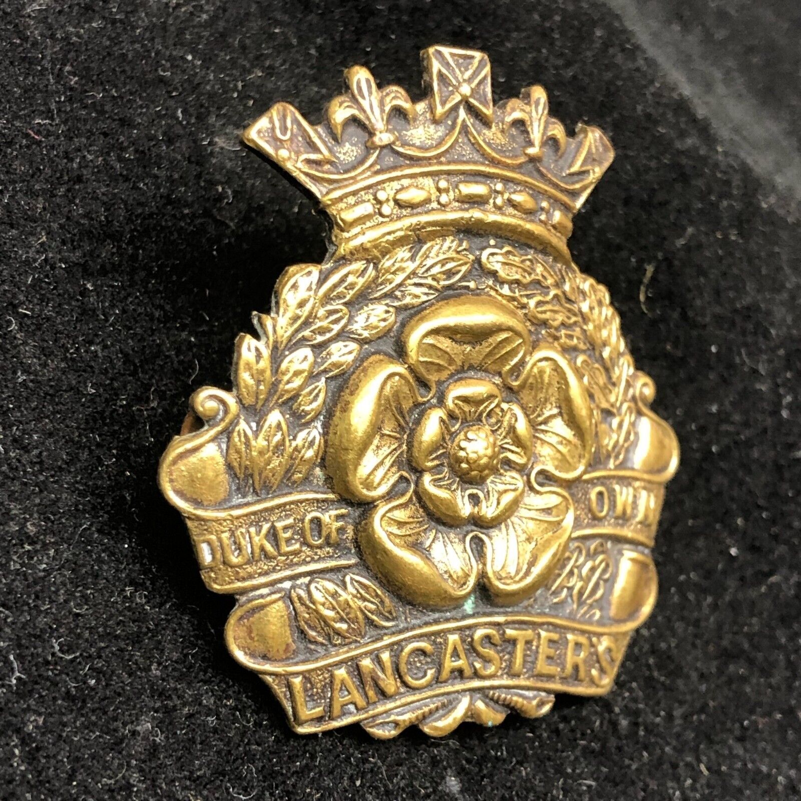 Original WW1 British Army Cap Badge - The Duke of Lancaster's Own Yeomanry - The Militaria Shop