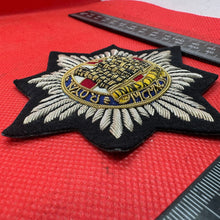 Load image into Gallery viewer, British Army Bullion Embroidered Blazer Badge - Royal Dragoon Guards Inniskillin
