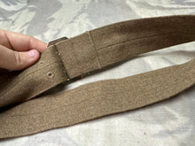 Load image into Gallery viewer, Genuine British Army No2 FAD Uniform Jacket Belt &amp; Buckle - 46&quot; Waist - NEW!
