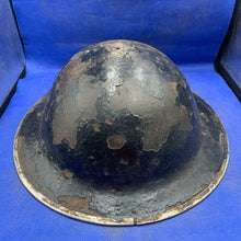 Load image into Gallery viewer, Original WW2 British Army Mk2 Brodie Combat Helmet
